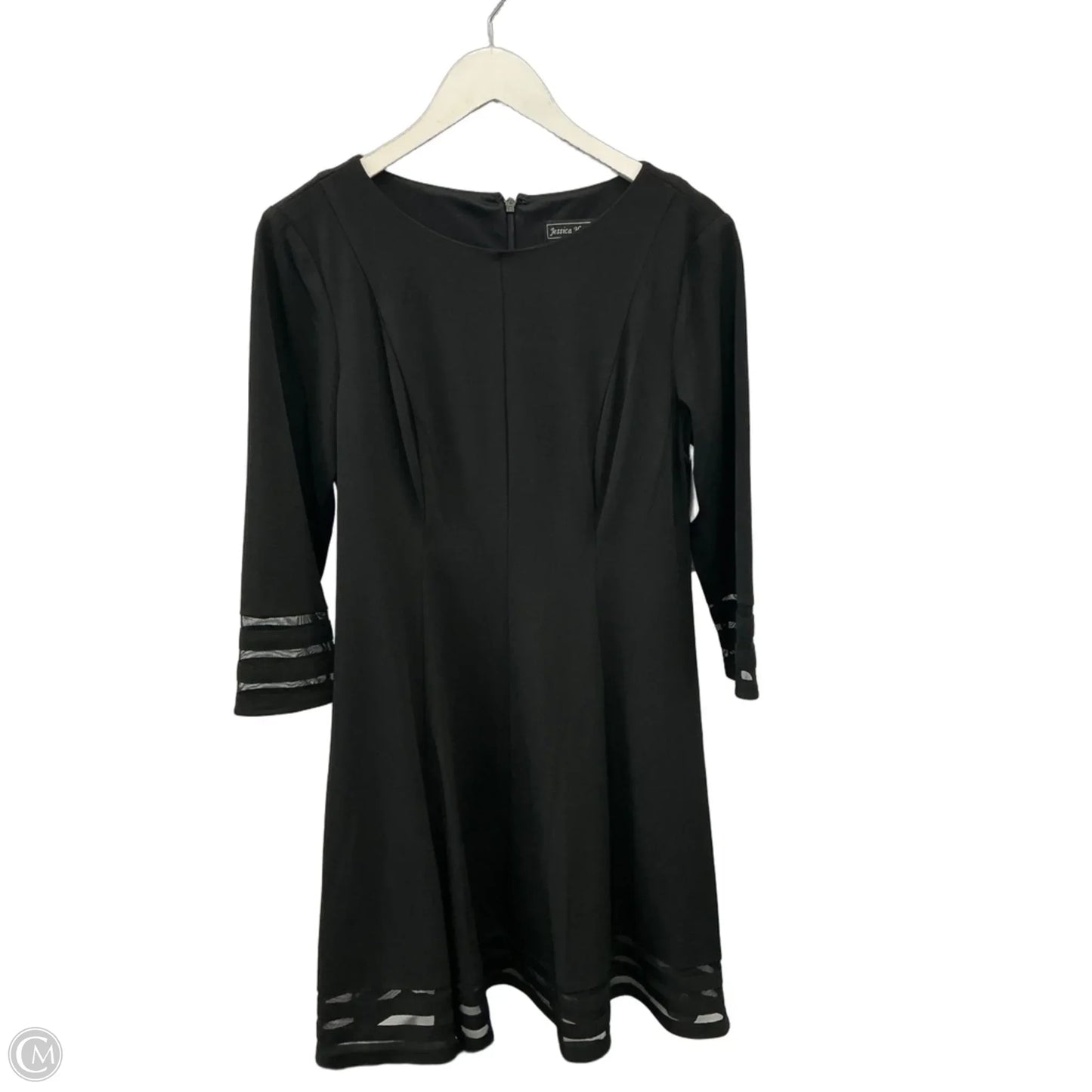 Dress Casual Midi By Jessica Howard In Black, Size: L