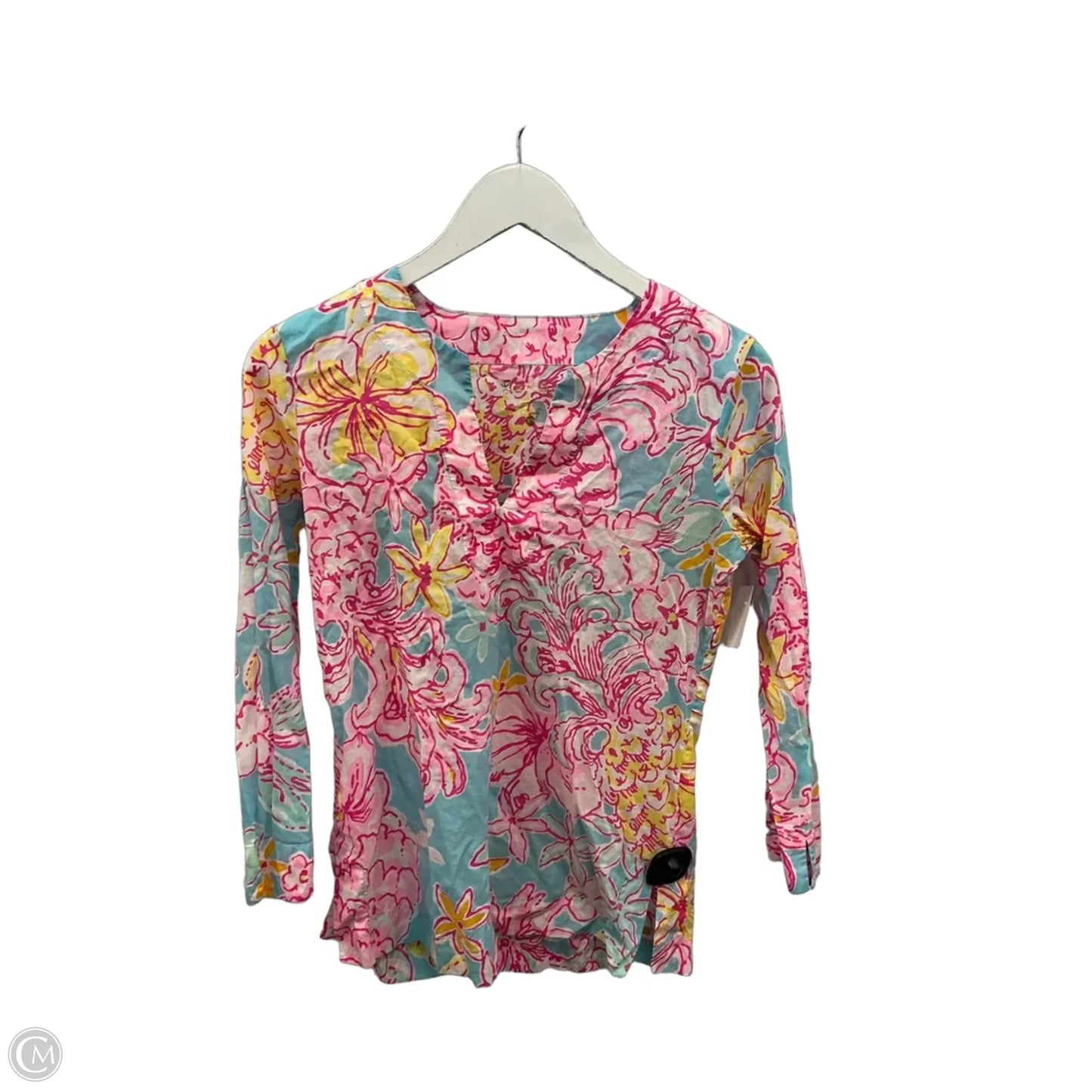 Top Long Sleeve By Lilly Pulitzer In Pink, Size: Xs