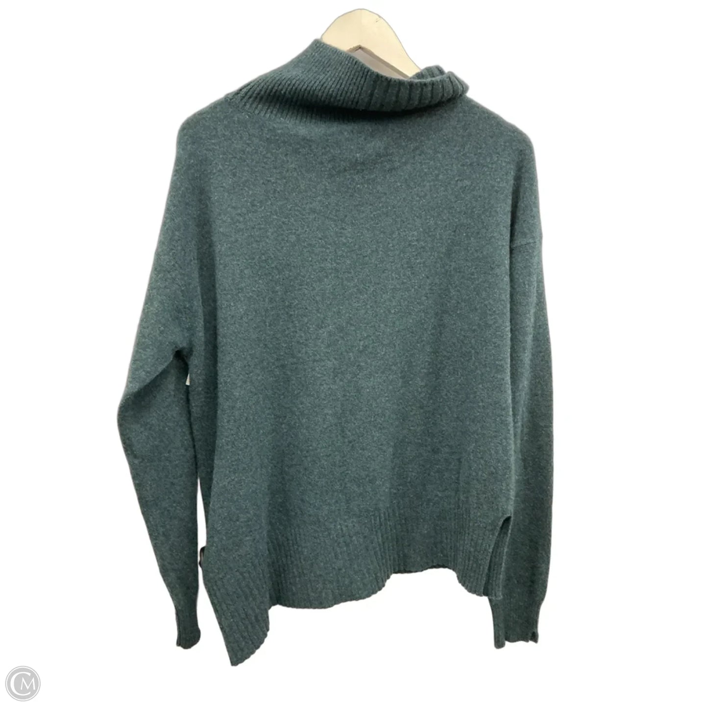 Sweater Cashmere By Clothes Mentor In Teal, Size: M