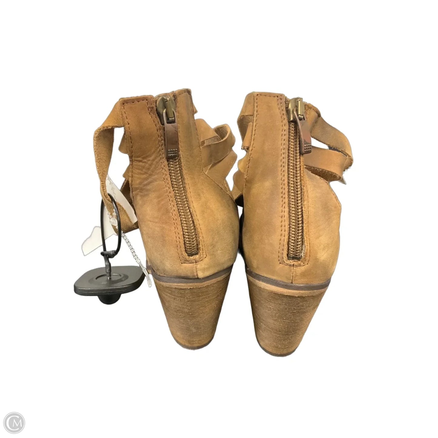 Boots Ankle Heels By Free People In Brown, Size: 6