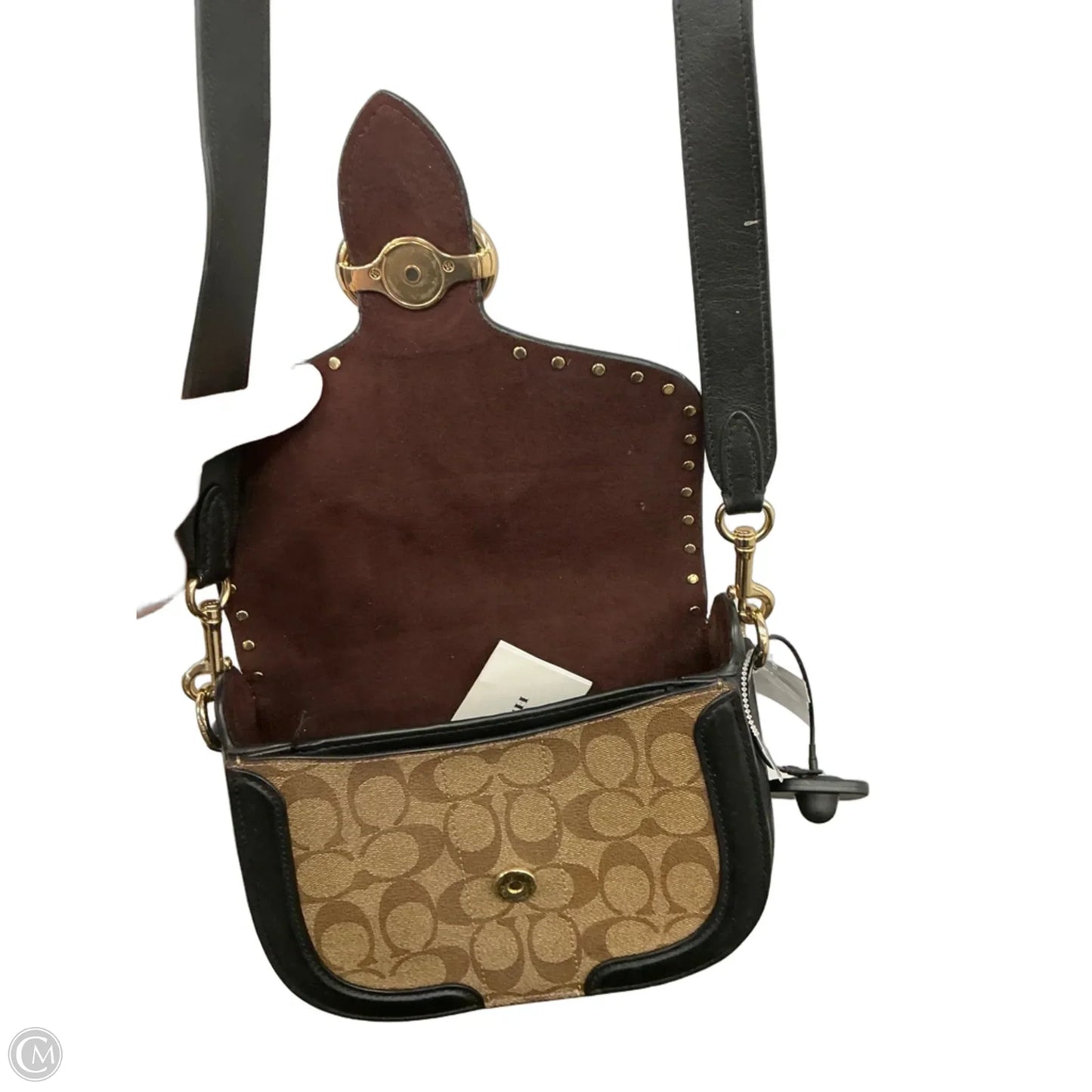 Crossbody Designer By Coach, Size: Small