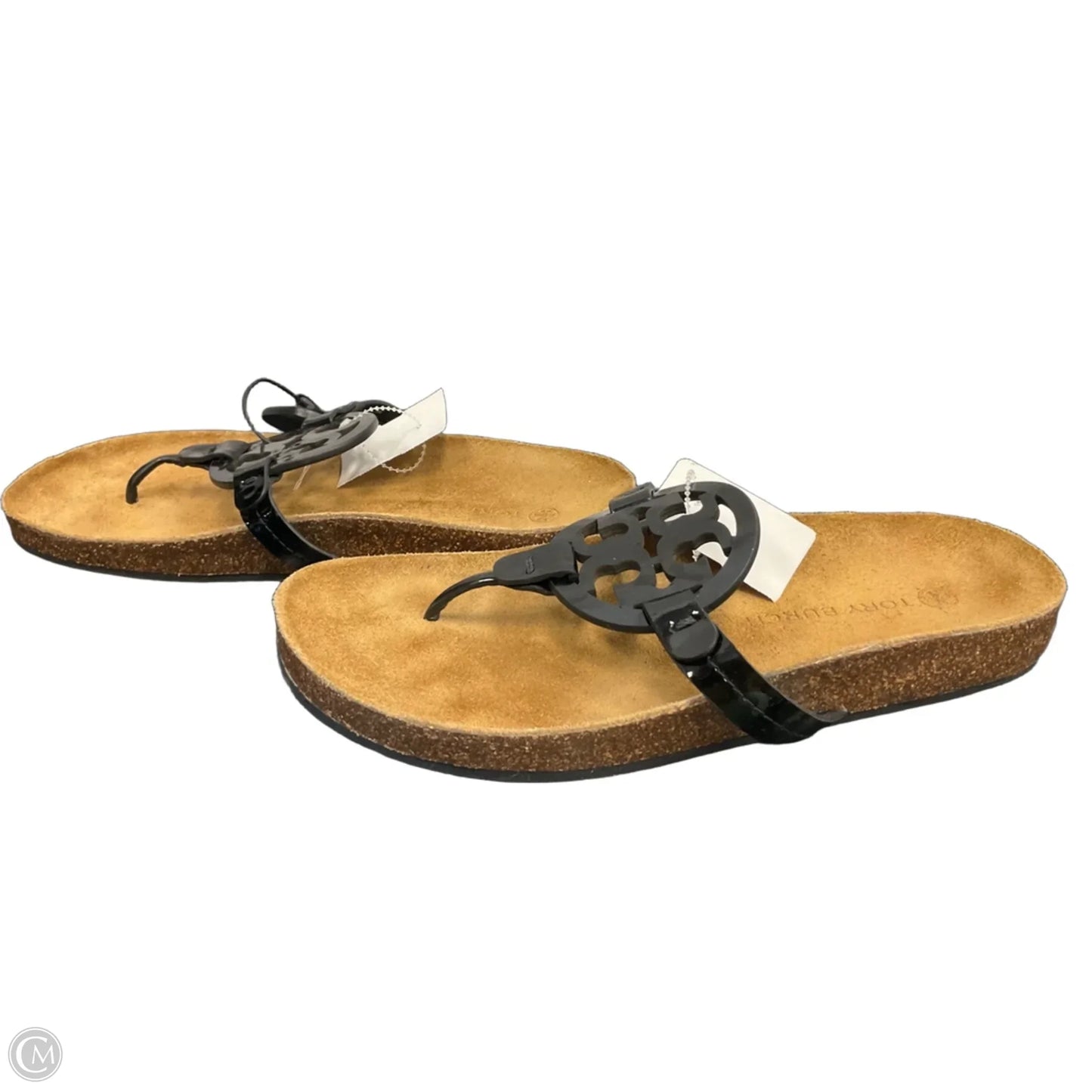 Sandals Designer By Tory Burch In Black, Size: 9