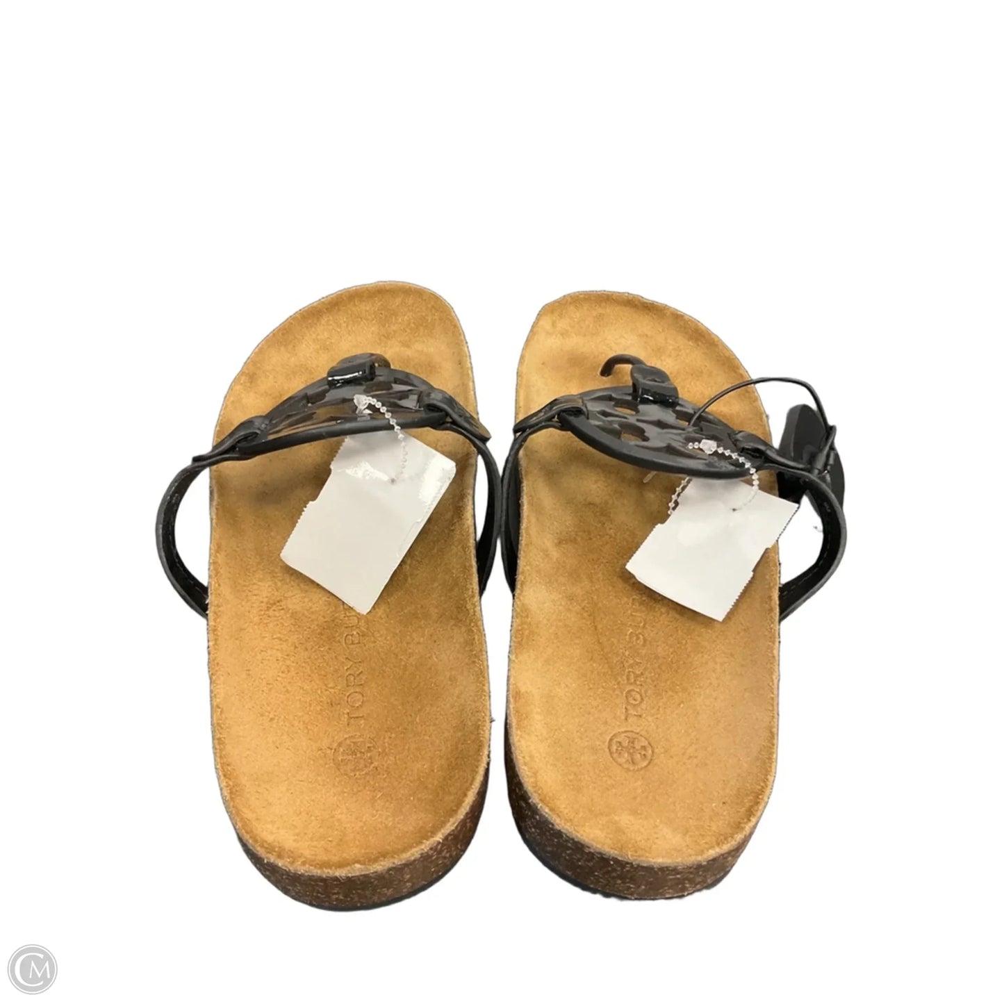 Sandals Designer By Tory Burch In Black, Size: 9
