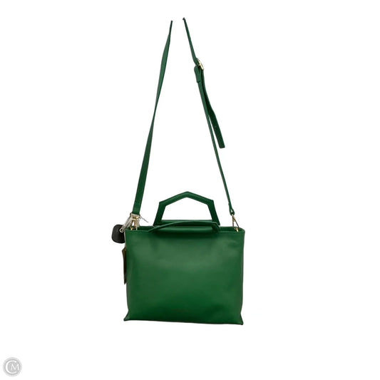 Handbag Leather By Clothes Mentor, Size: Medium