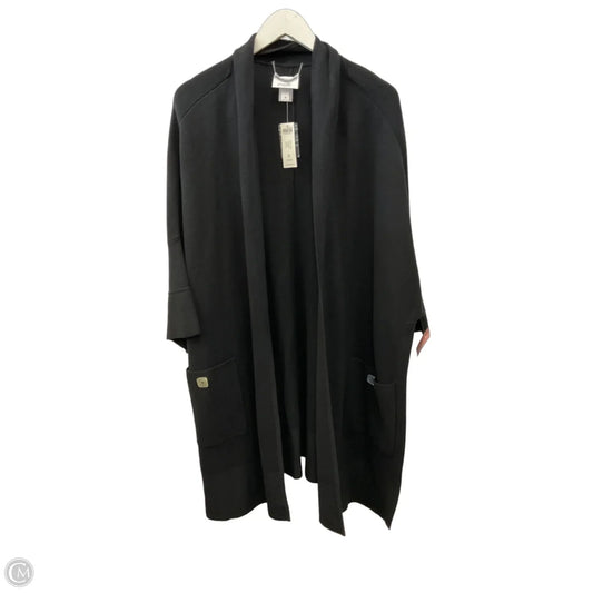 Sweater Cardigan By Chicos In Black, Size: S