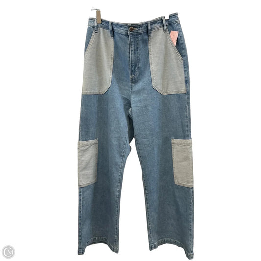 Jeans Wide Leg By On 34th In Blue Denim, Size: 14