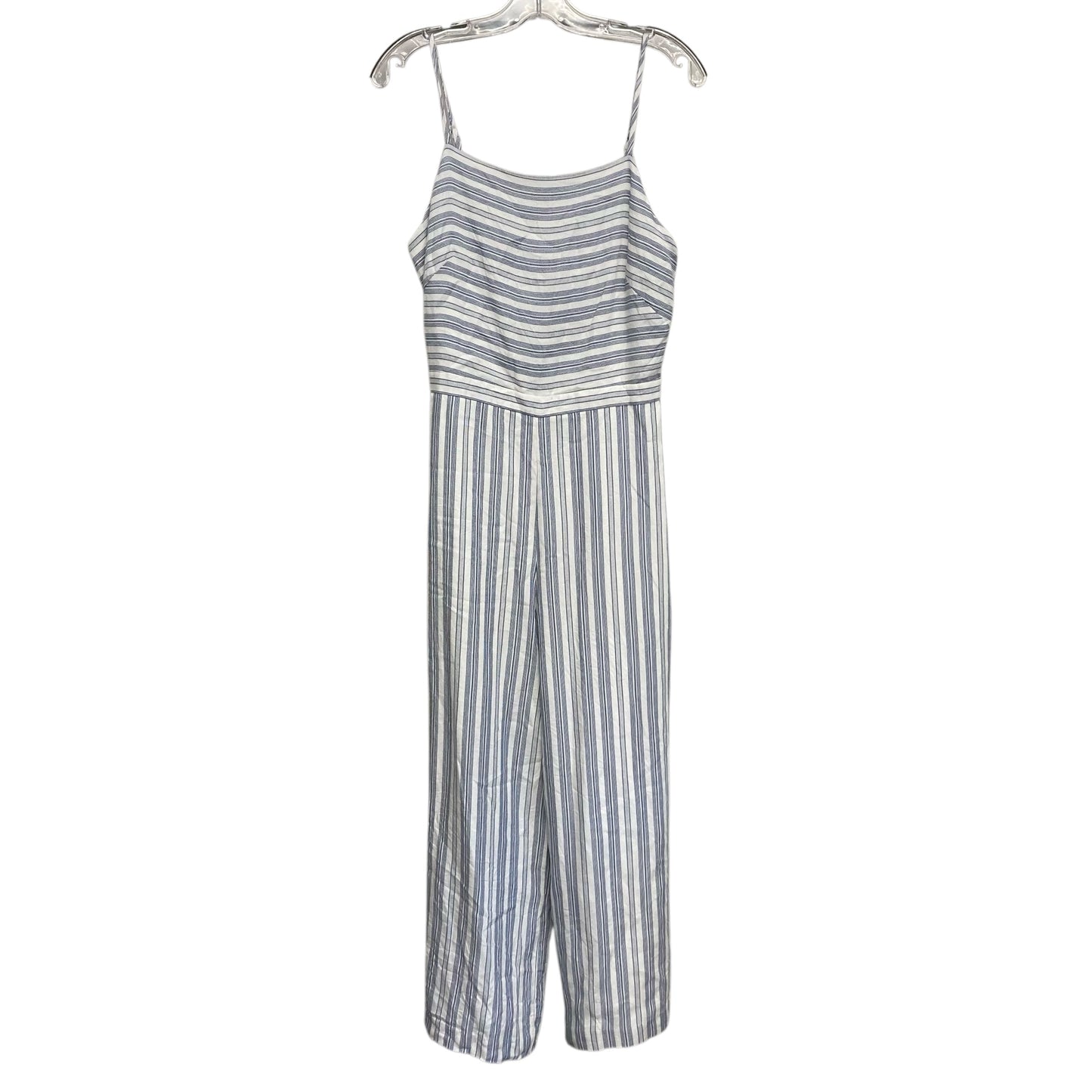 Jumpsuit By White House Black Market In Blue & White, Size:M