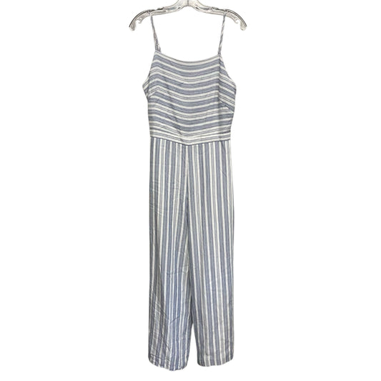 Jumpsuit By White House Black Market In Blue & White, Size:M
