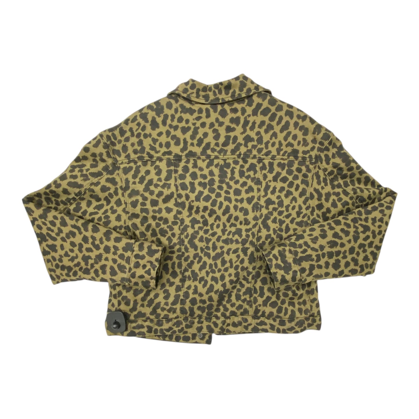 Jacket Faux Fur & Sherpa By Express In Animal Print, Size:Sp