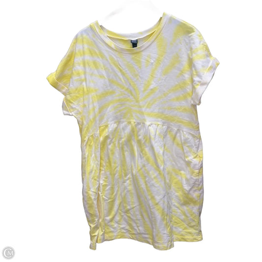 Dress Casual Midi By Wild Fable In Yellow, Size: L