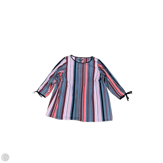 Top Long Sleeve By Roz And Ali In Multi-colored, Size: 1x