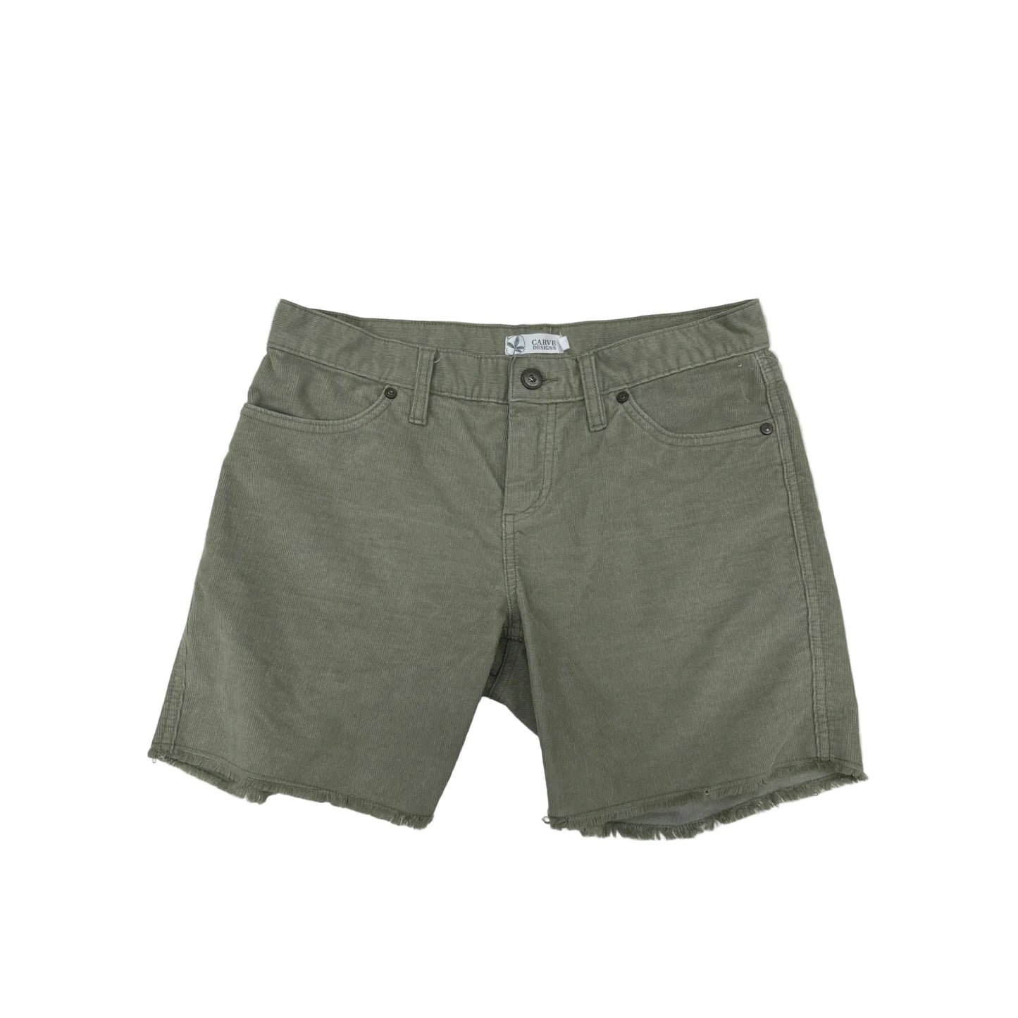 Shorts By Carve Designs In Green, Size: 0
