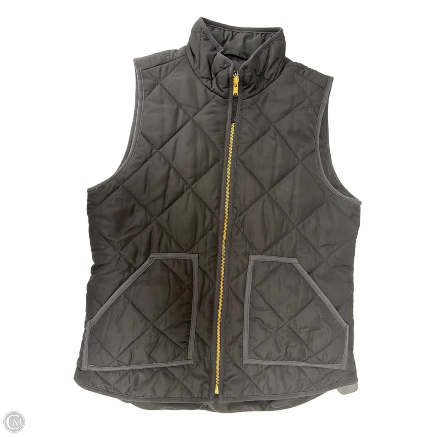Vest Puffer & Quilted By J. Crew In Black, Size: S