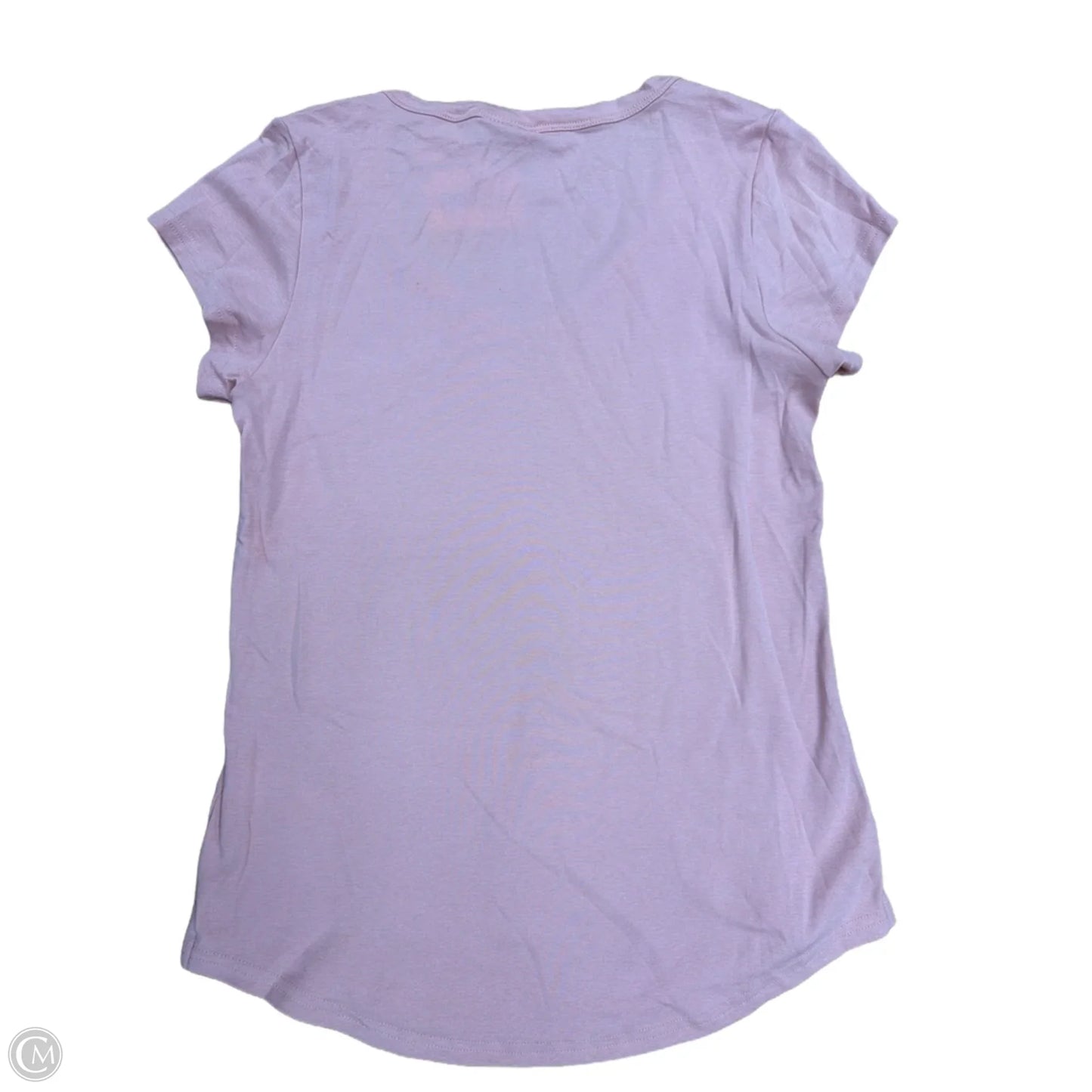 Top Short Sleeve Basic By Cynthia Rowley In Pink, Size: L