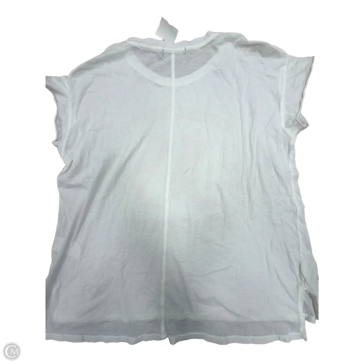 Top Short Sleeve Basic By Junk Food In White, Size: Xl