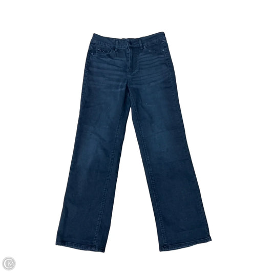 Jeans Straight By Oat In Black Denim, Size: 0