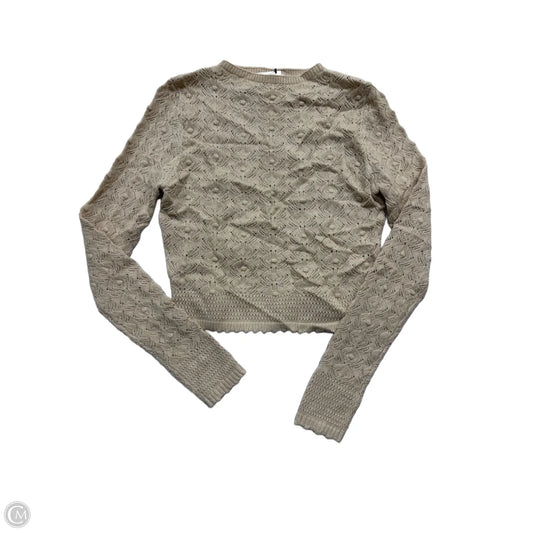 Sweater By Hyfve In Tan, Size: M