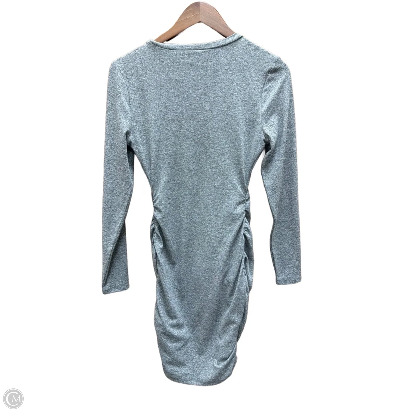 Dress Casual Midi By Express In Grey, Size: S
