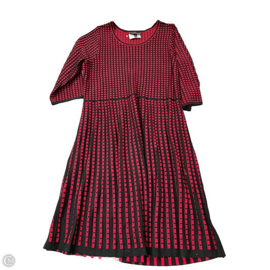 Dress Sweater By Lane Bryant In Black & Red, Size: 1x