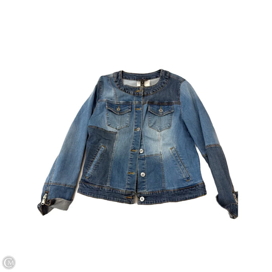 Jacket Denim By Inc In Blue Denim, Size: M