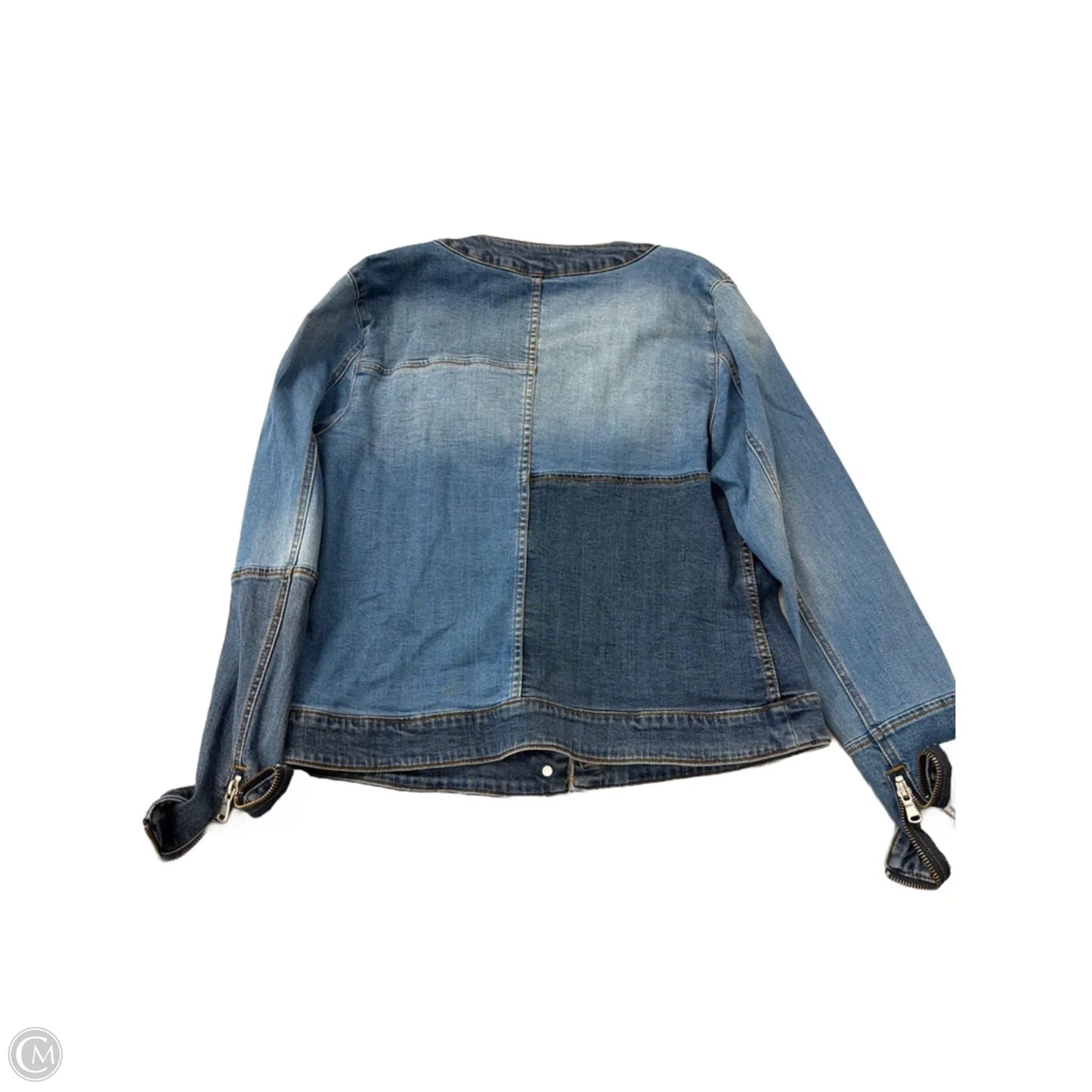 Jacket Denim By Inc In Blue Denim, Size: M