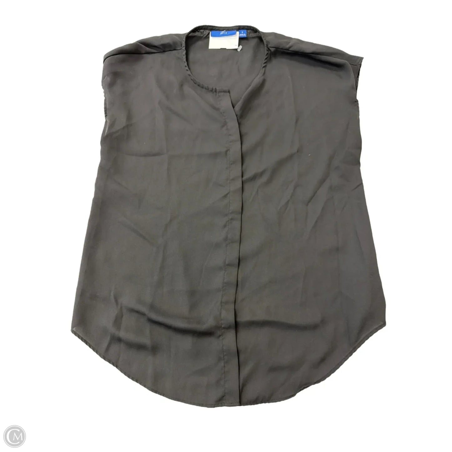 Top Short Sleeve By Apt 9 In Black, Size: S