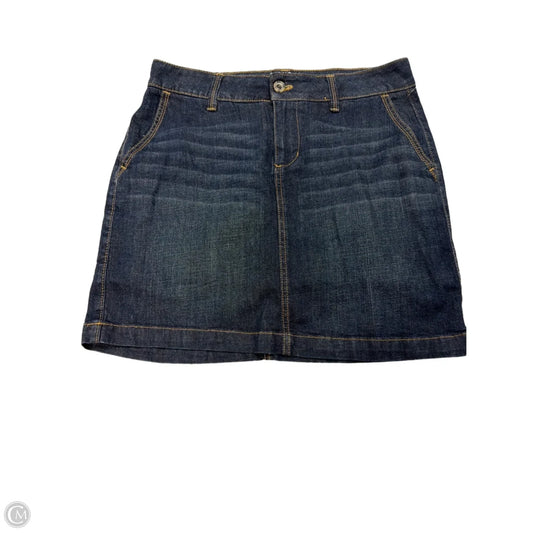 Skirt Mini & Short By Sonoma In Blue Denim, Size: S