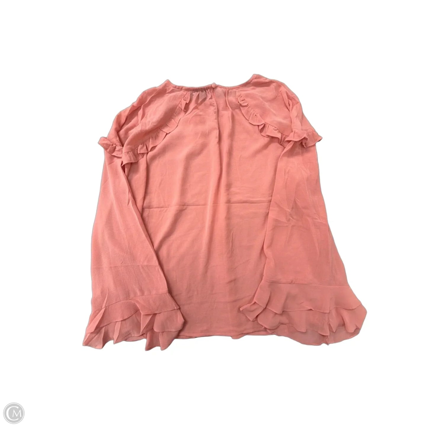 Top Long Sleeve By Torrid In Coral, Size: 2x