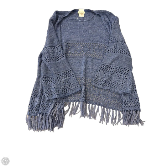 Cardigan By Style And Company In Blue, Size: 3x