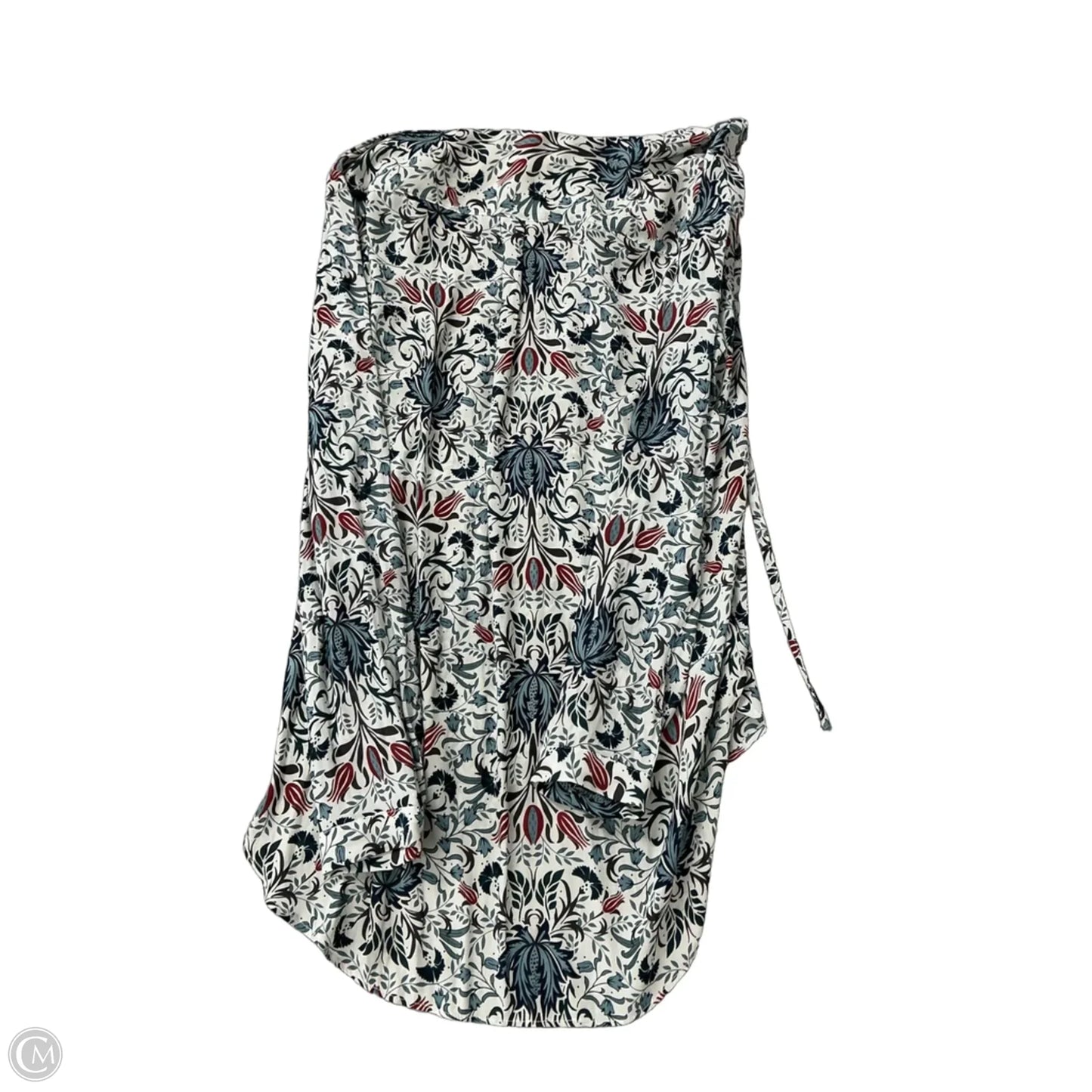 Top Long Sleeve By Philosophy In Floral Print, Size: M