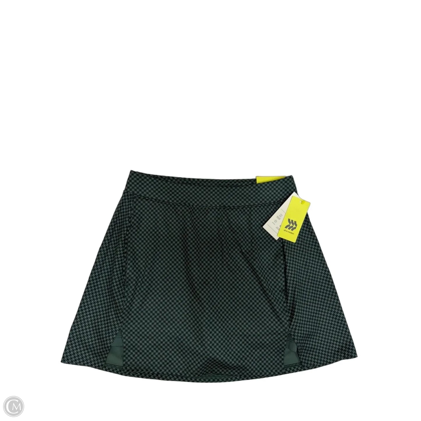 Athletic Skirt By All In Motion In Black & Green, Size: M