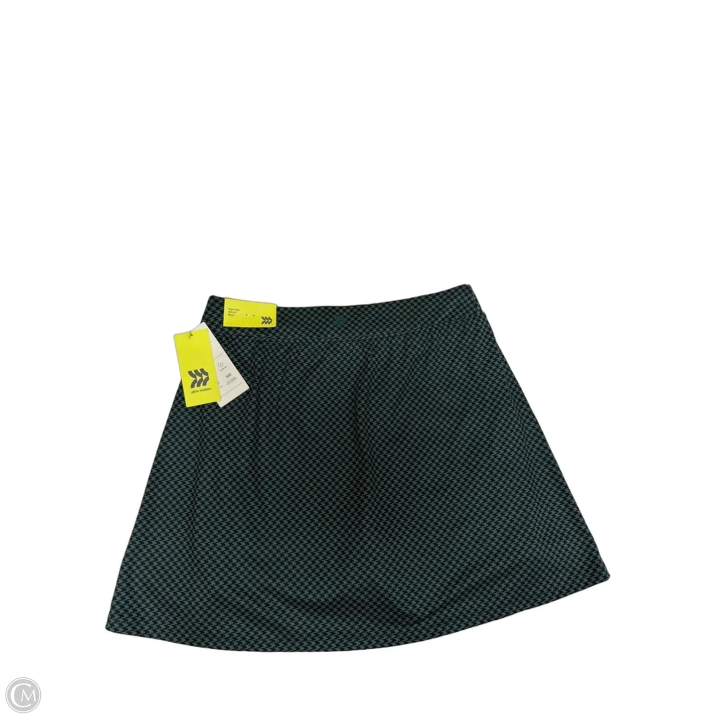 Athletic Skirt By All In Motion In Black & Green, Size: M