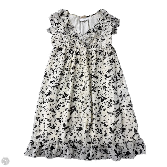 Dress Casual Midi By Converse In Black & Cream, Size: Xl