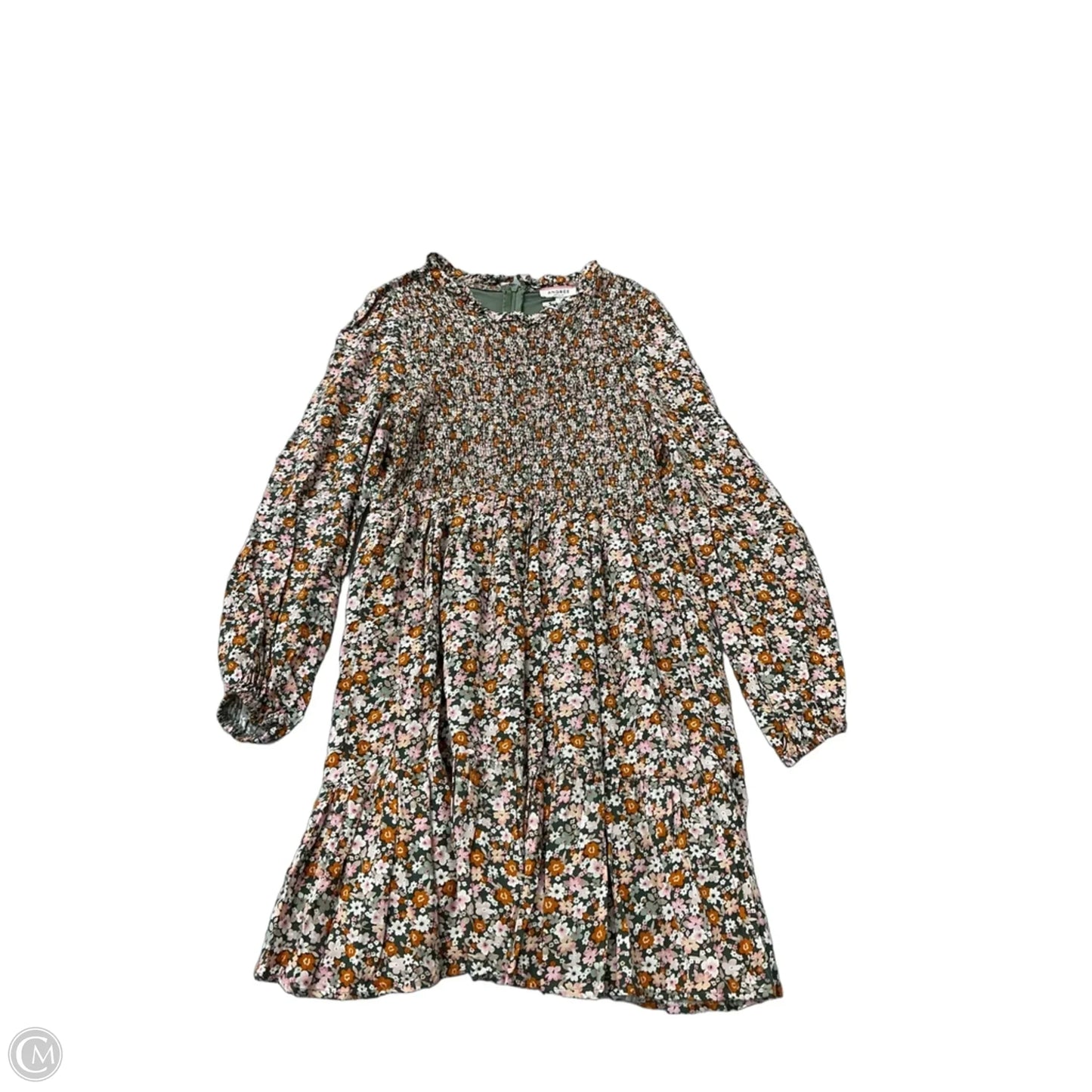 Dress Casual Midi By Andree By Unit In Floral Print, Size: L