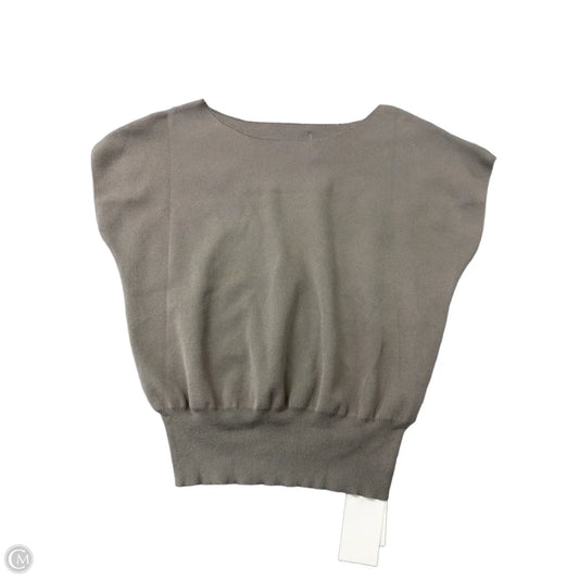 Sweater Short Sleeve By Dazy In Grey, Size: Xl