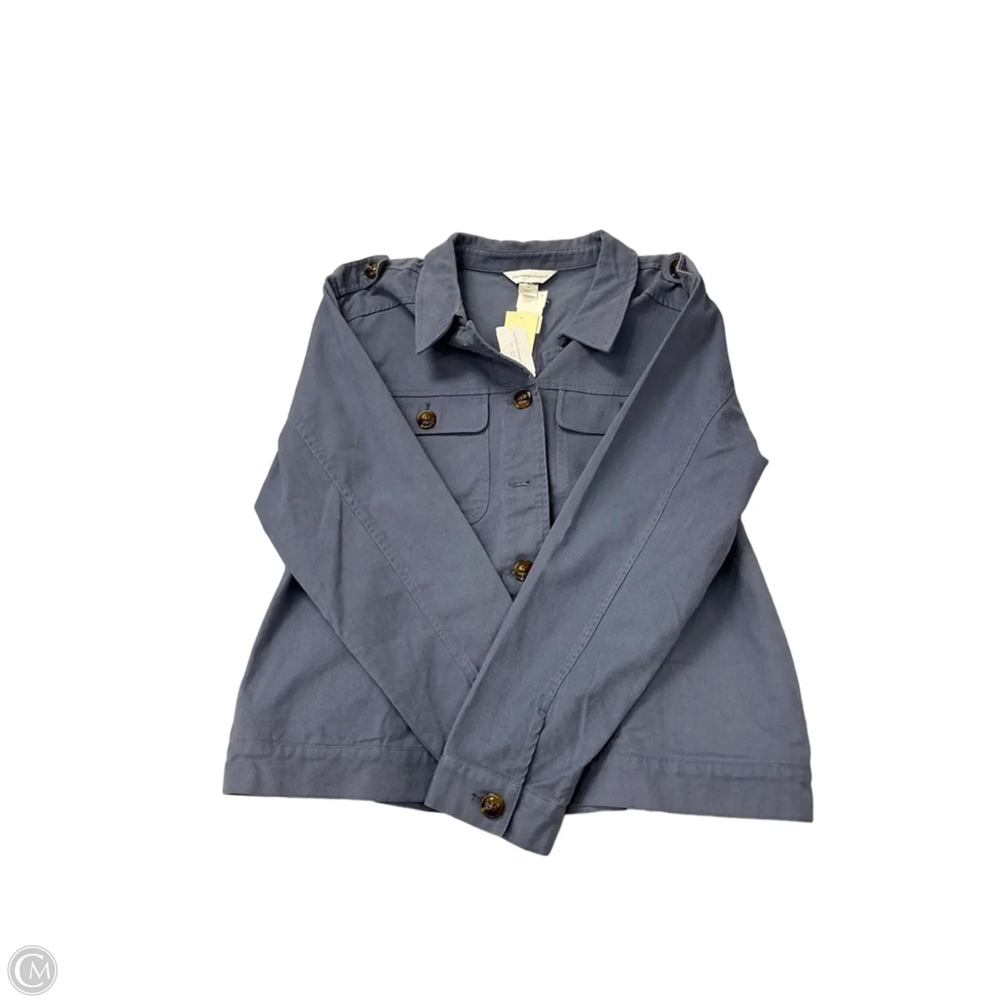 Jacket Denim By Christopher And Banks In Blue Denim, Size: Xl