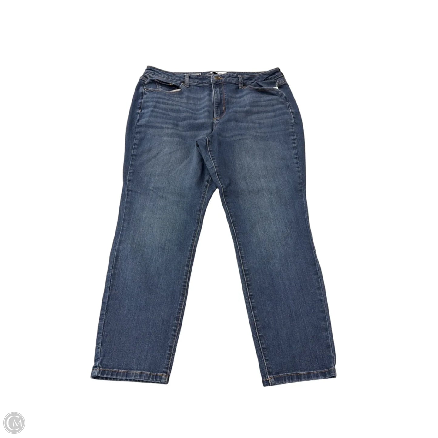 Jeans Skinny By Sonoma In Blue Denim, Size: 18