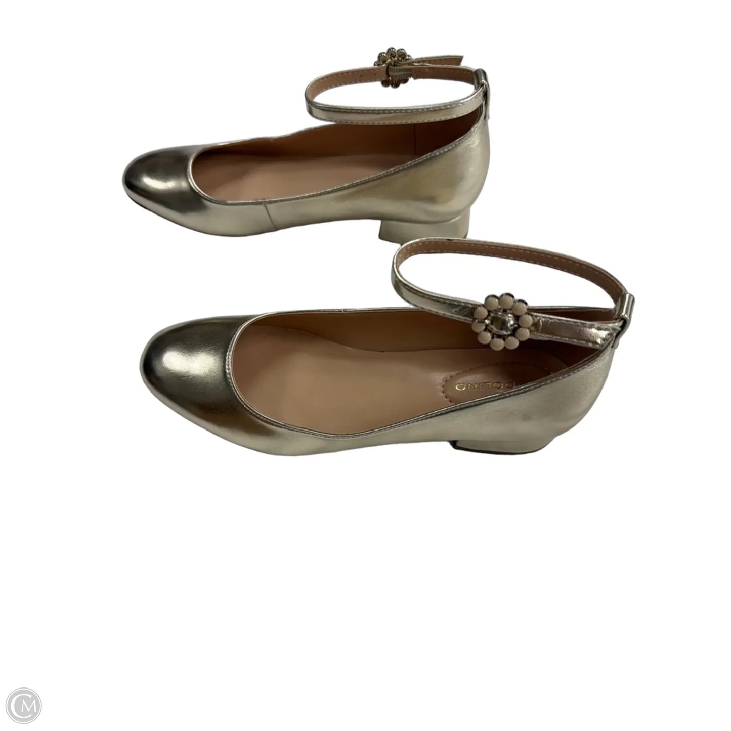 Shoes Flats By Bandolino In Gold, Size: 6.5