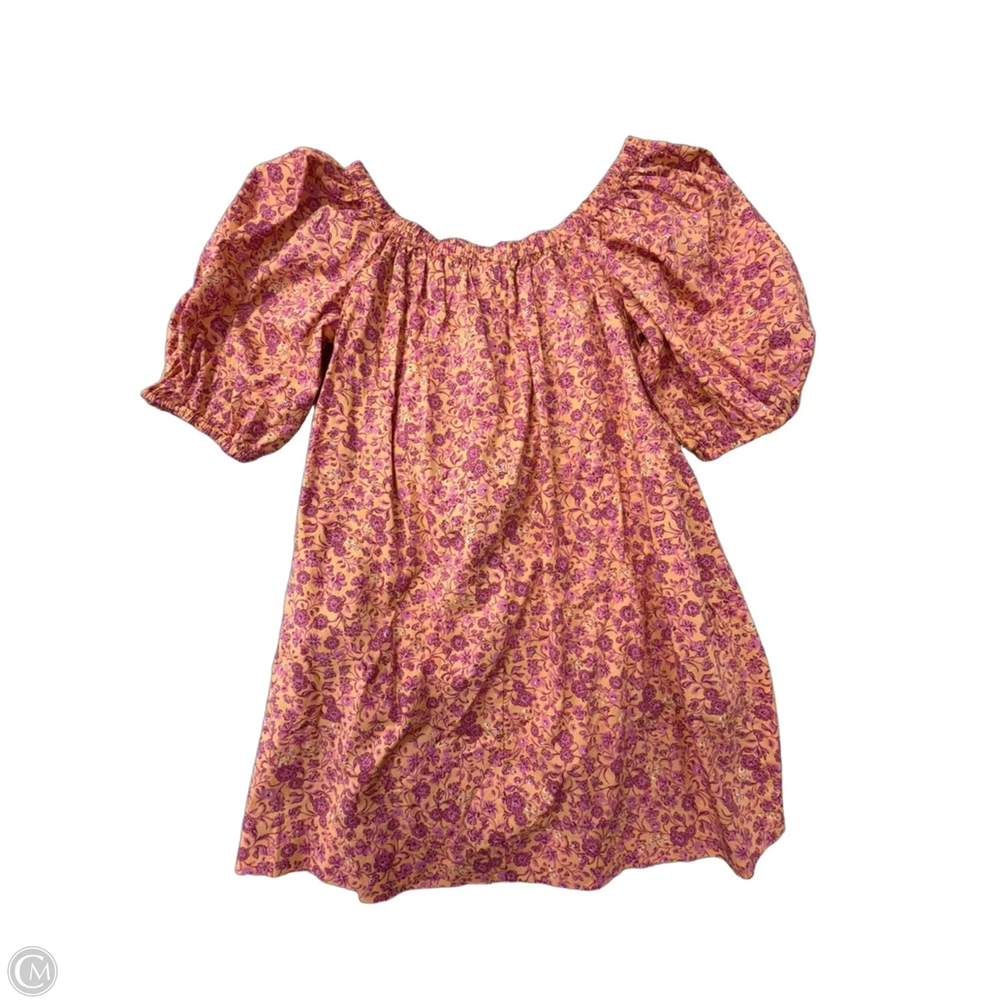 Dress Casual Midi By Old Navy In Coral, Size: M
