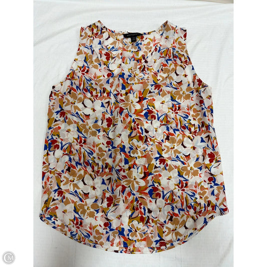 Top Sleeveless By Banana Republic In Multi-colored, Size: Xs