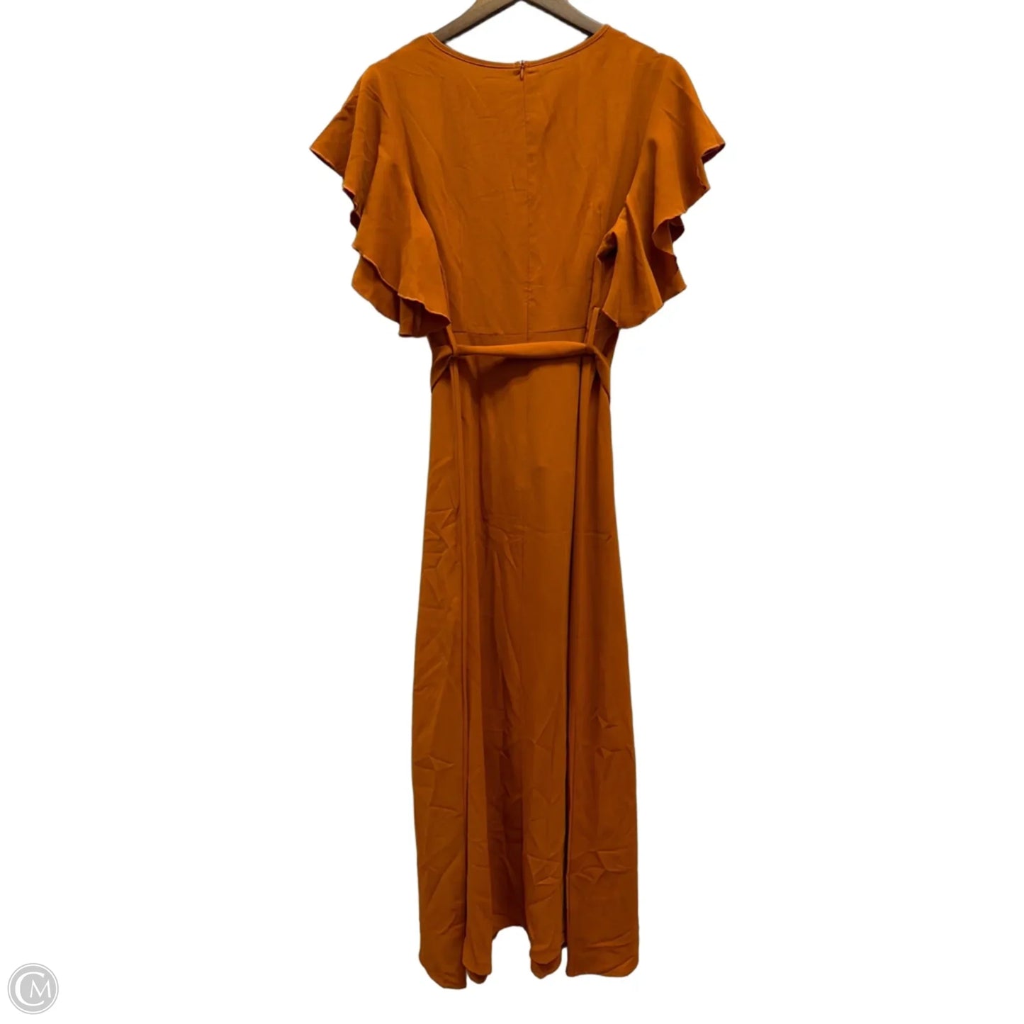 Dress Casual Maxi By Shein In Orange, Size: Xl