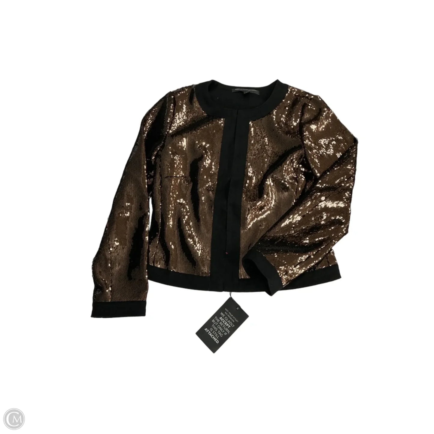 Jacket Other By White House Black Market In Black & Brown, Size: S
