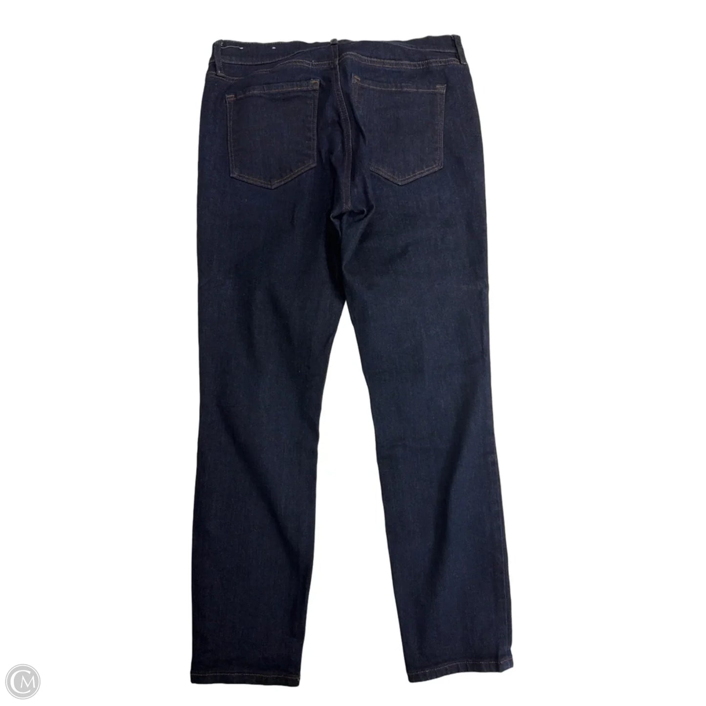 Jeans Straight By Loft In Blue Denim, Size: 8