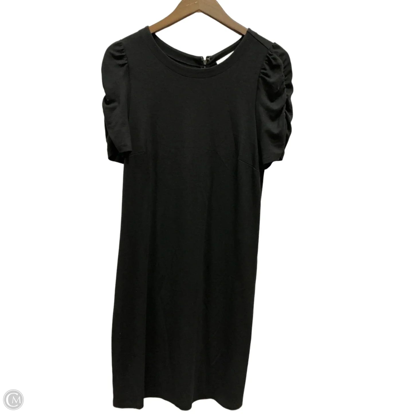 Dress Casual Midi By Loft In Black, Size: M