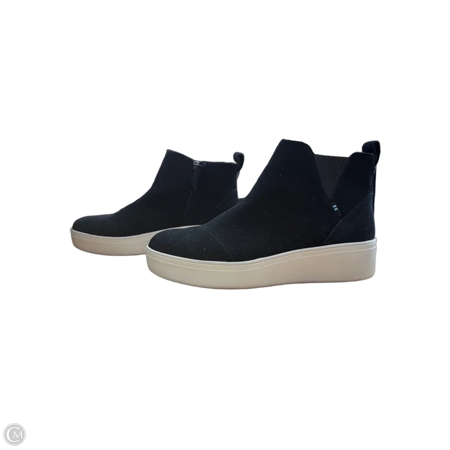 Shoes Flats By Toms In Black, Size: 8.5