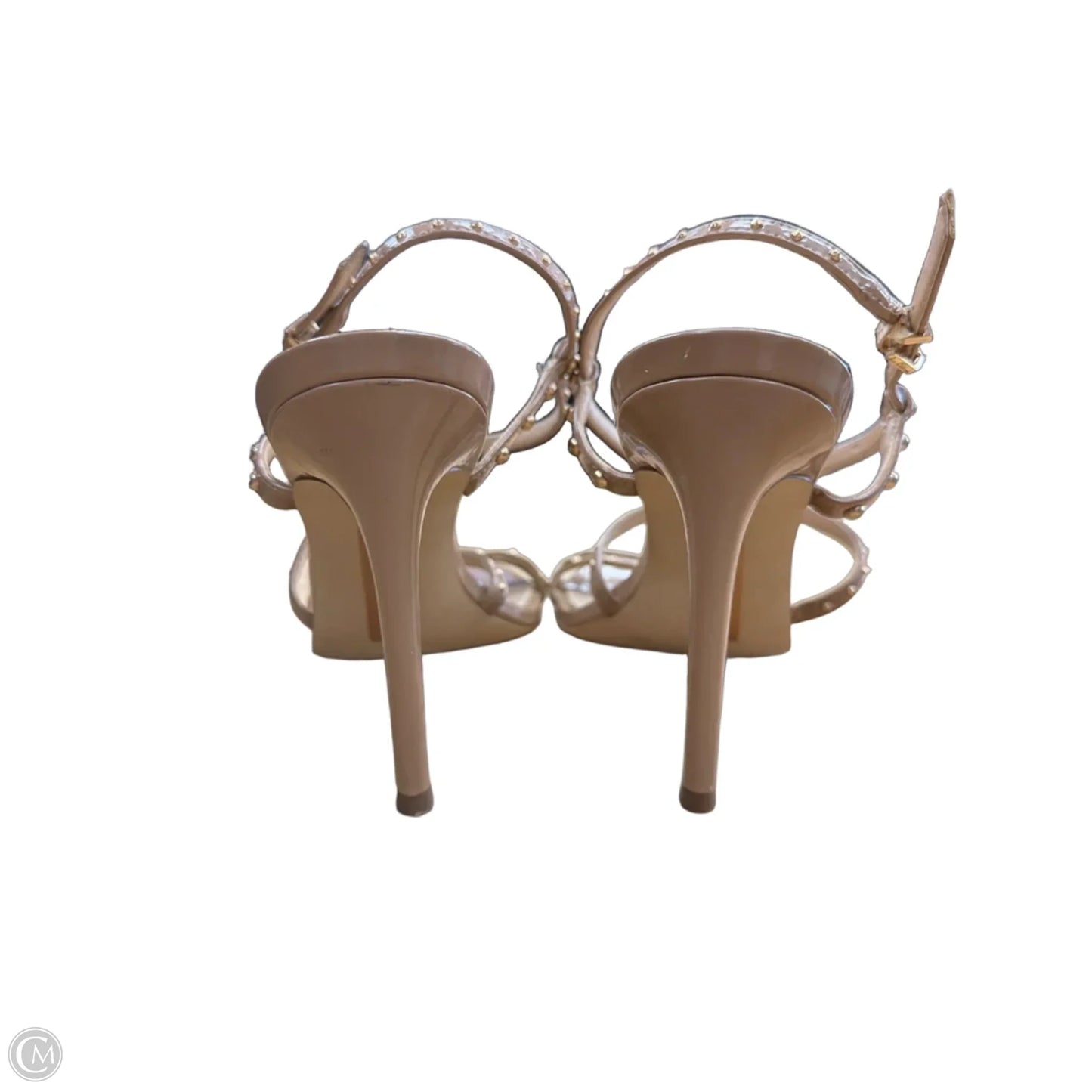 Sandals Heels Stiletto By Sam Edelman In Tan, Size: 10