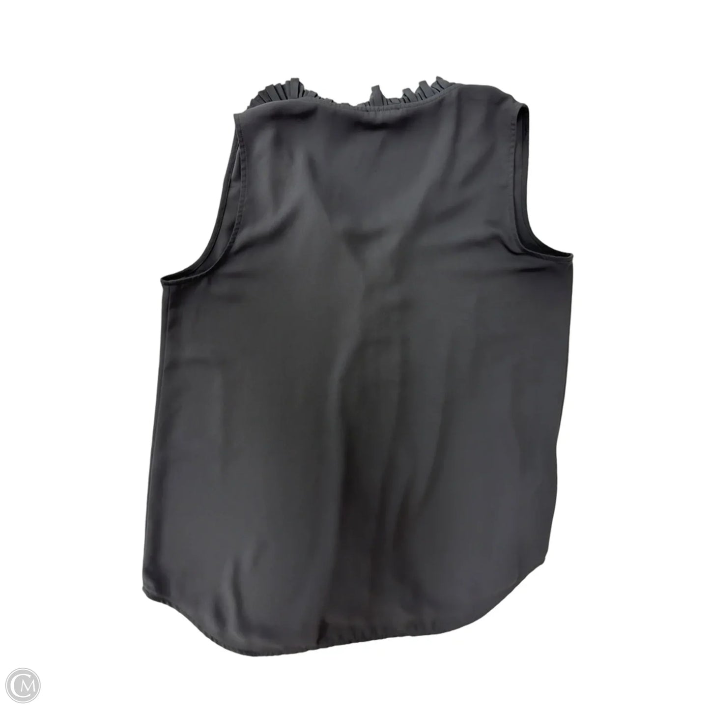 Top Sleeveless By Ann Taylor In Grey, Size: S