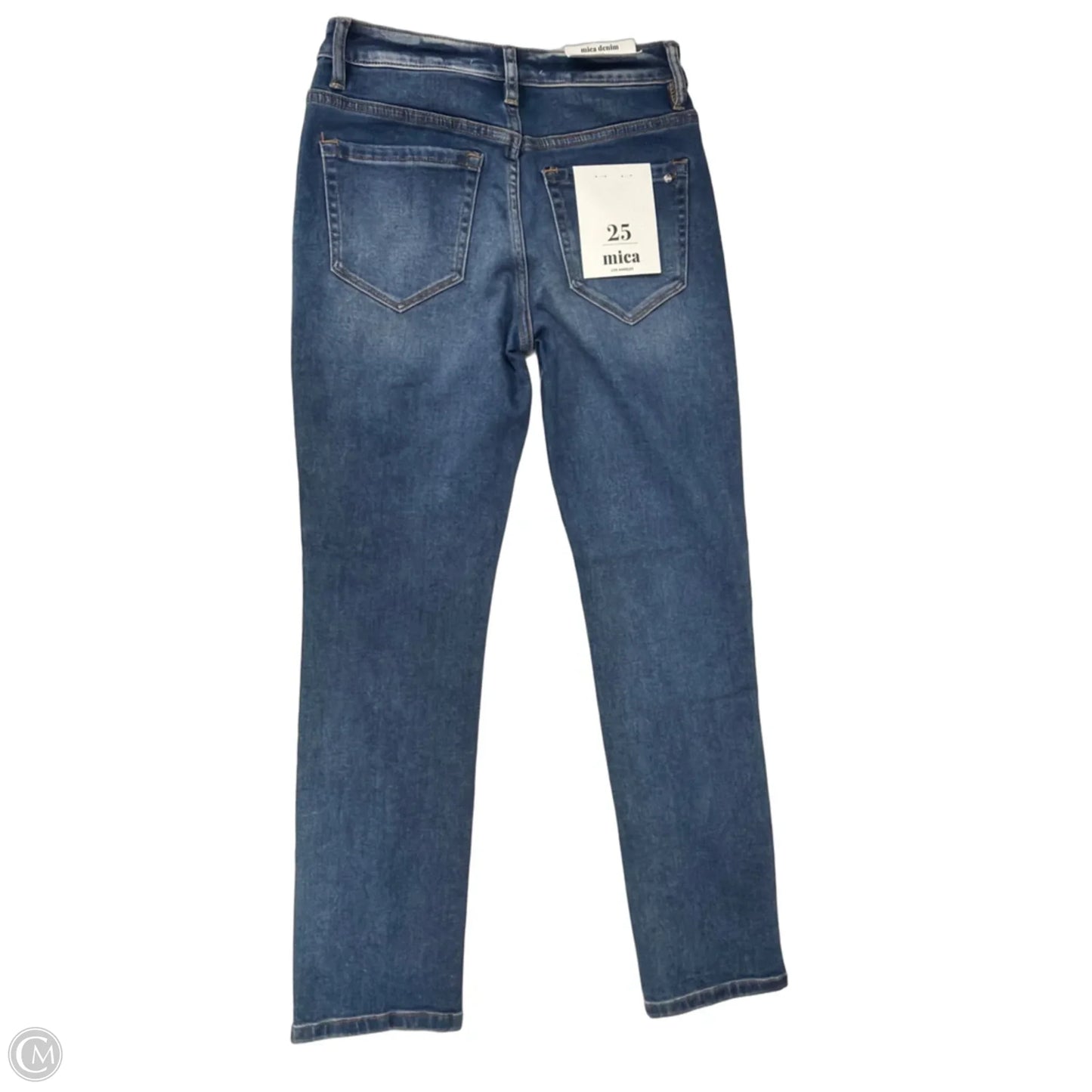 Jeans Straight By Micas In Blue Denim, Size: 2