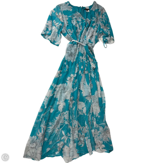 Dress Casual Maxi By Lane Bryant In Teal, Size: 2x