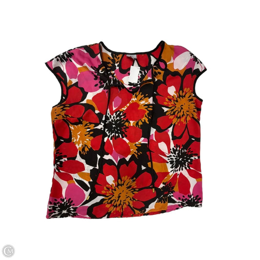Top Short Sleeve By Worthington In Multi-colored, Size: Xl